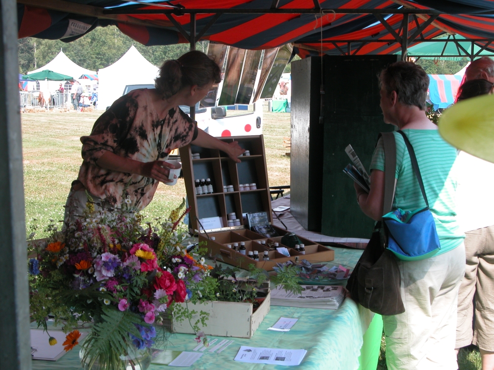 Verwondering bij bloemen-diversiteit
