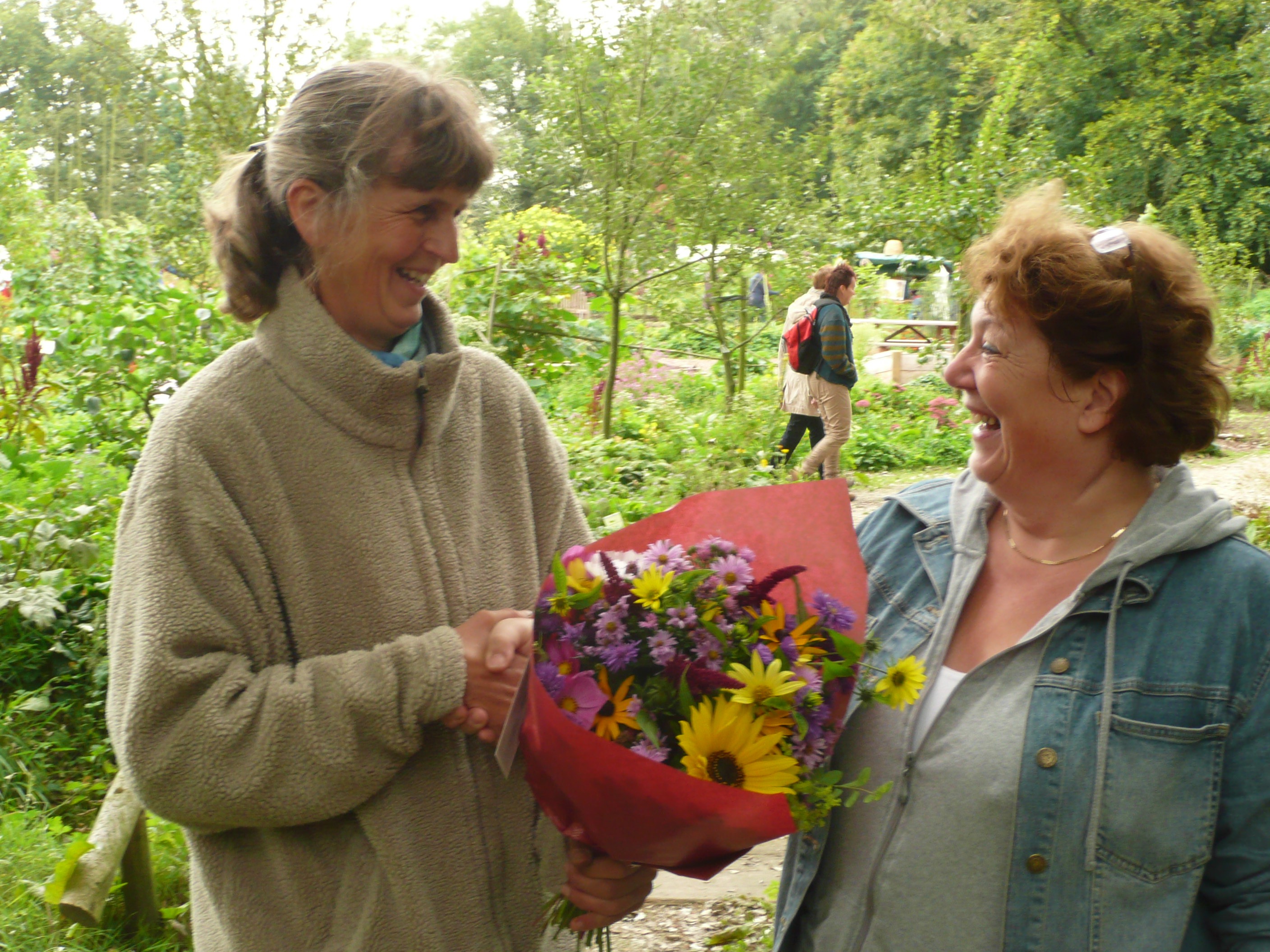 1000ste bezoeker Naturentuin tijdens succesvol fietsrondje
