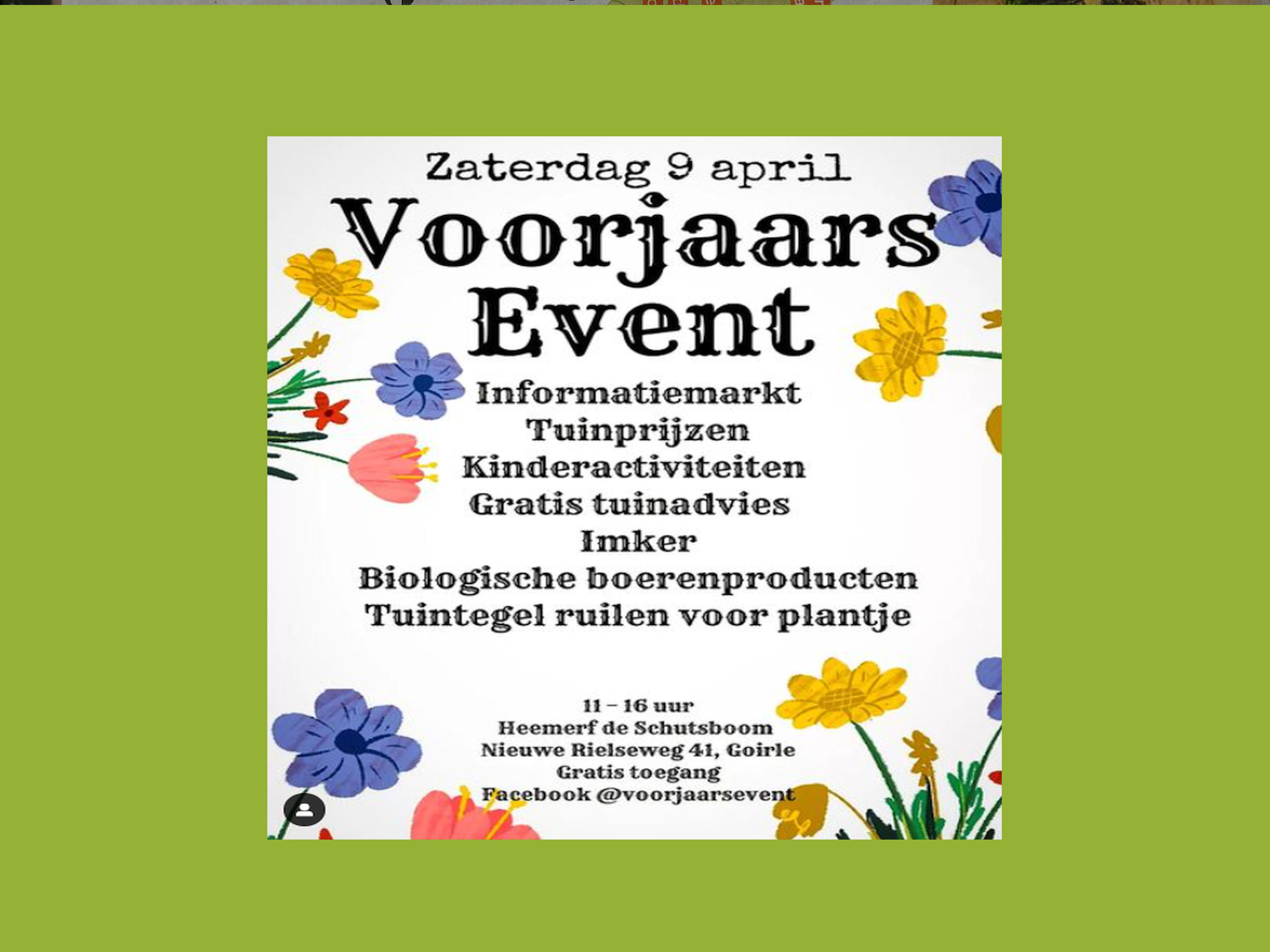 Voorjaarsevent bij het Heemerf in Goirle