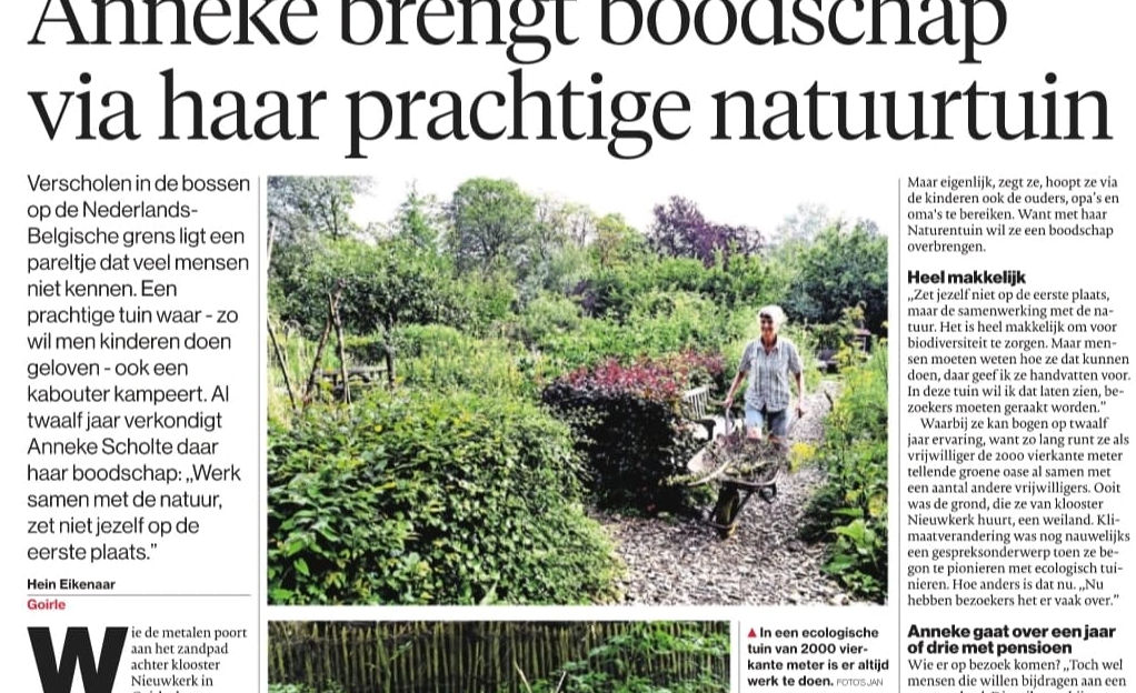 Mooi artikel in het Brabants Dagblad