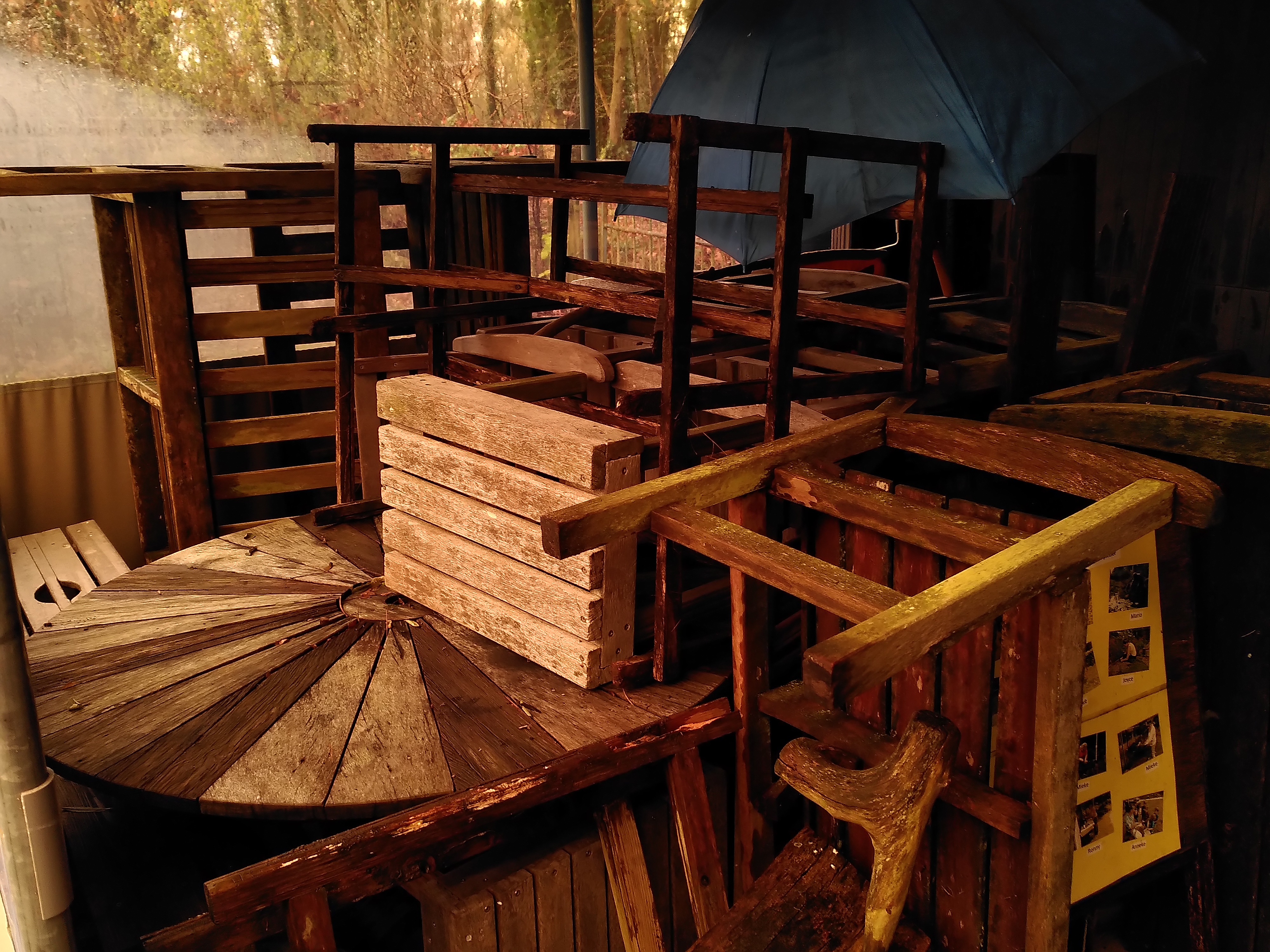 Wintertijd in de Naturentuin