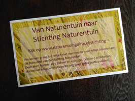 Van Naturentuin naar Stichting Naturentuin